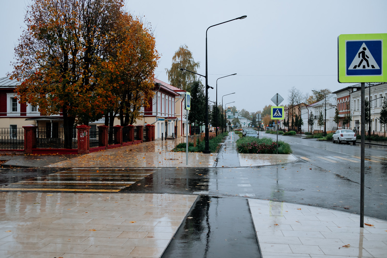 Ремонт и благоустройство Советского проспекта  г. Череповец